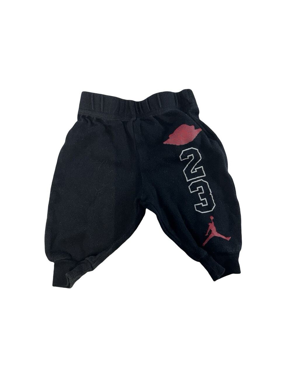 Jordan Baby Boys 0-6M Black Jogger Pants Air Jordan 23 Jumpman Sweatpants
